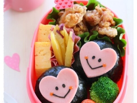 キャラ弁 バレンタインに ハートちゃん レシピ 作り方 By Mai Mai 楽天レシピ キャラ弁 バレンタインに ハートちゃん レシピ 作り方 By Mai Mai 楽天レシピ